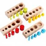 Cilindrii Montessori color